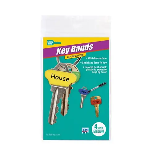 Key Sleeve Plastic Assorted Assorted