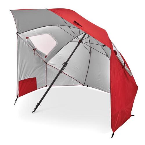 Umbrella 8 ft. Tiltable Red Sport