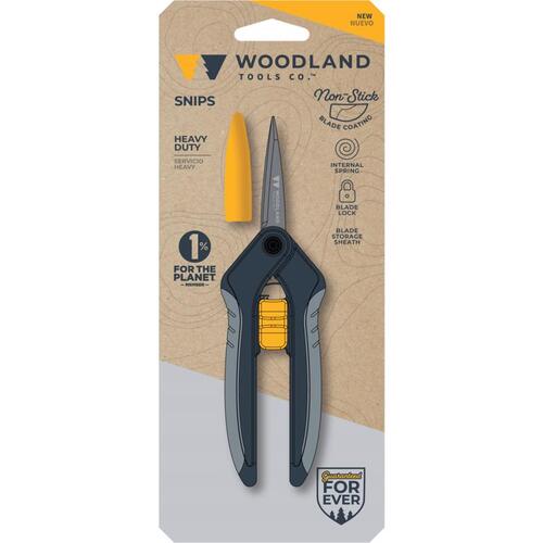 Woodland Tools 01-1002-100 Hand Pruner Steel Precision Tip