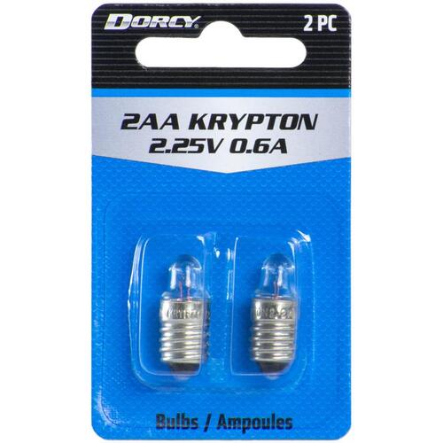 Dorcy 41-1664-XCP12 Replacement Bulb, Screw Lamp Base, Krypton Lamp - pack of 24 Pairs