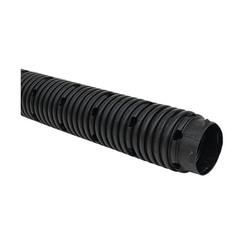 ADVANCED DRAINAGE SYSTEMS 04020010 Sewer Pipe 4" D X 10 ft. L Polyethylene