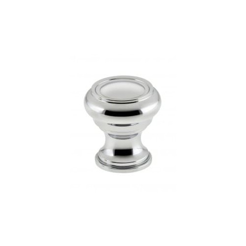 1-1/4" Traditional Cabinet Knob Bright Chrome Finish