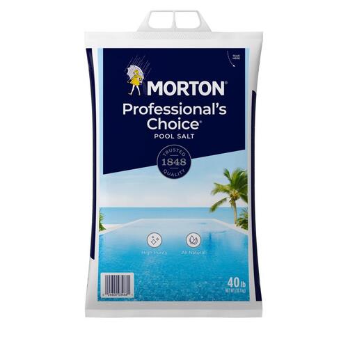 Morton F124670000G Pool Salt Professionals Choice Granule 40 lb