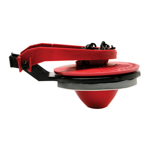Flush Valve Kit PerforMAX Black/Red Rubber Black/Red