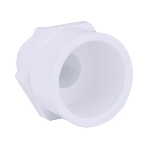 Pipe Adapter Schedule 40 1/2" MPT T X 3/4" D Slip PVC - pack of 25