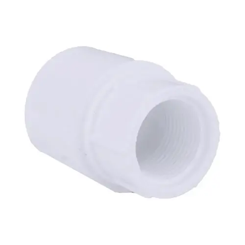 Pipe Adapter Schedule 40 1" Slip T X 3/4" D FPT PVC