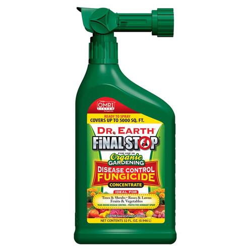 Dr. Earth 7004 Disease and Fungicide Control Final Stop Organic Concentrated Liquid 32 oz