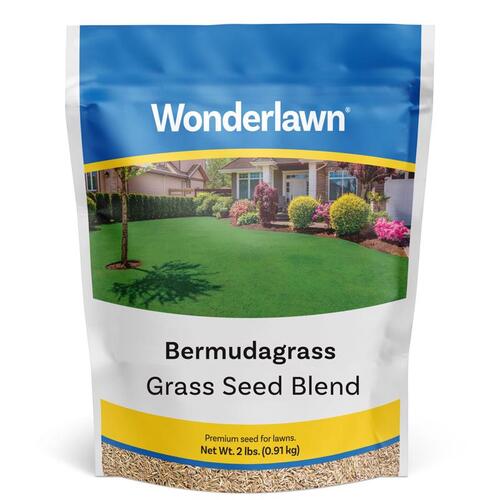 Barenbrug BERMH2ACE00 Grass Seed Wonderlawn Bermuda Grass Full Sun 2 lb