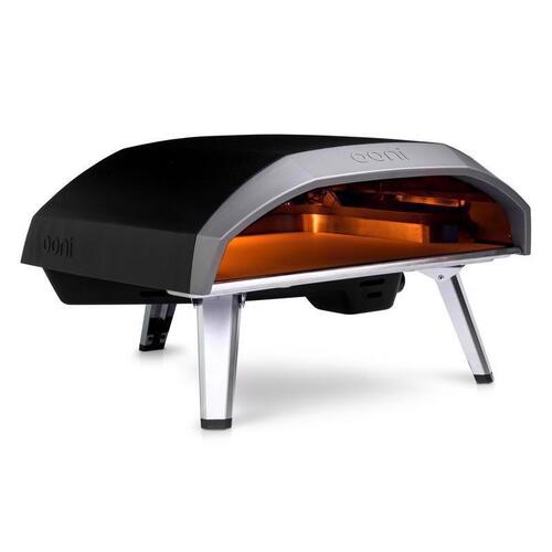 Ooni UU-P0AB00 Koda 16 Series Pizza Oven, 25 in W, 23.2 in D, 14.7 in H, Propane, 29,000 Btu, Carbon Steel, Black