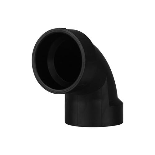 90 Degree Elbow 1-1/2" Hub T X 1-1/2" D Hub ABS