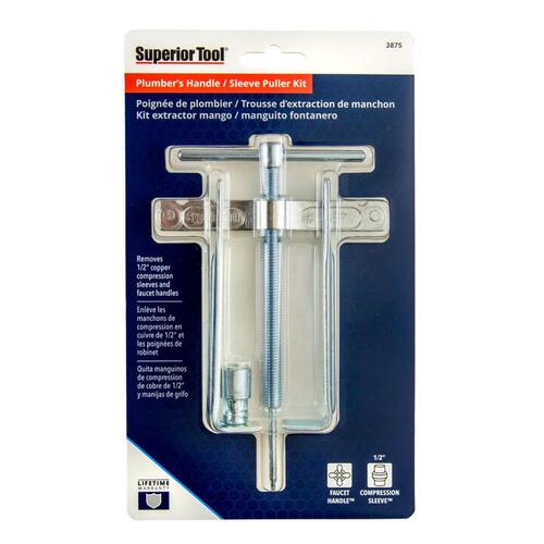Superior Tool 03875 0 Plumber's Puller Kit, Steel