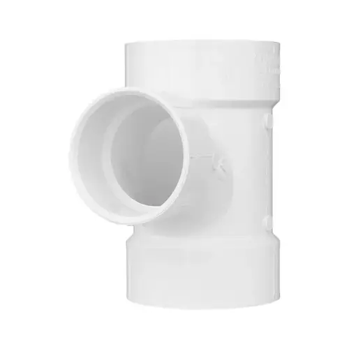 Sanitary Tee Schedule 40 4" Hub X 4" D Hub PVC