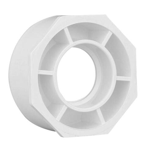 Flush Bushing Schedule 40 3" Spigot T X 1-1/2" D Hub PVC