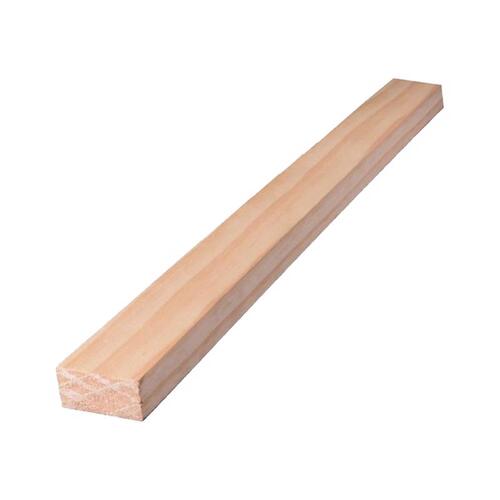 Alexandria Moulding 001X2-WS096C1-XCP12 Furring Strip 2" W X 8 ft. L X 1" T Pine - pack of 12