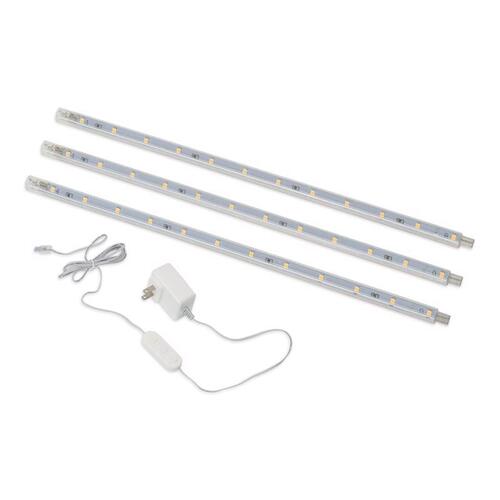 Westek USL30HBCC Strip Light 12" L White Plug-In LED