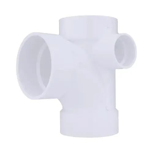 Sanitary Tee Schedule 40 3" Hub T X 3" D Hub PVC