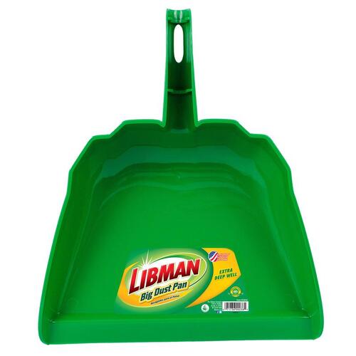 Dust Pan Polypropylene Handheld Green