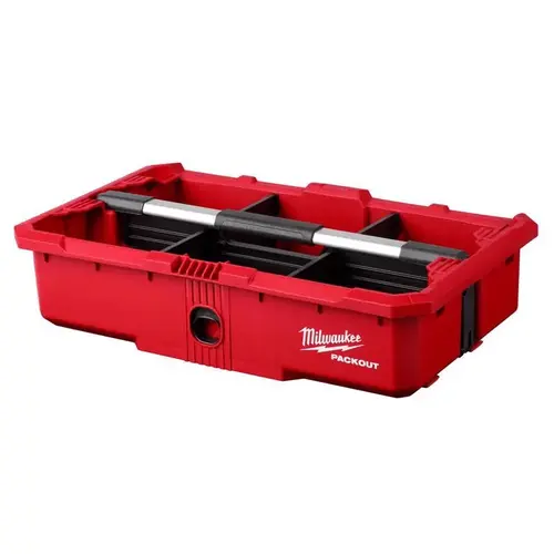 Tool Tray Packout 11.7" W X 5" H Metal/Plastic 6 compartments Red Red