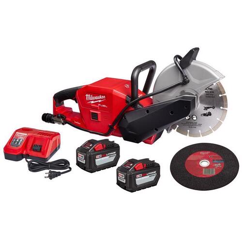 Milwaukee 2786-22HD Cut-Off Saw M18 FUEL 9" Cordless Brushless Kit (Battery & Charger)