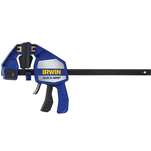 QUICK-GRIP Bar Clamp/Spreader, 600 lb, 12 in Max Opening Size, 3-5/8 in D Throat
