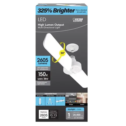 LED HID Bulb Specialty E26 (Medium) Daylight 150 Watt Equivalence Frosted