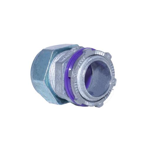 Sigma Engineered Solutions 49850 Rain-Tight Compression Connector ProConnex 1/2" D Die-Cast Zinc For EM