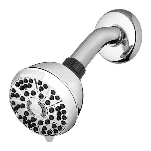 Wallmount Showerhead PowerPulse+ Chrome 6 settings 1.8 gpm Chrome