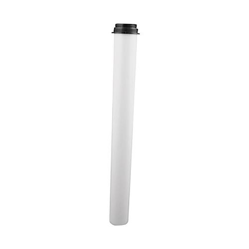 Overflow Tube, Plastic White