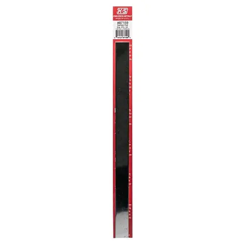 K&S 87159 Stainless Steel 3/4 In. x 12 In. Strip Stock