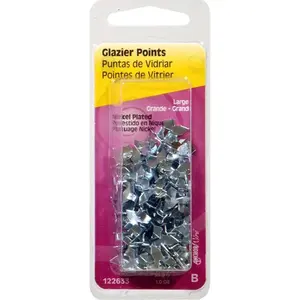 Hillman AnchorWire Glazier Points 50 pk Hillman AnchorWire Glazier Points 50 pk