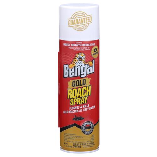 Bengal 92464 Insect Killer Gold Roach Spray Liquid 11 oz Brown/Dark Brown
