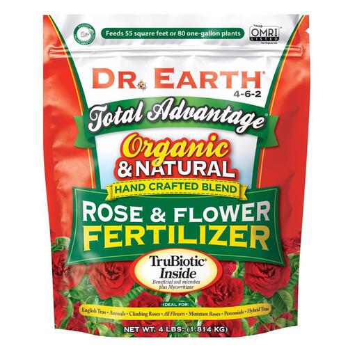 Plant Food Total Advantage Organic Granules Roses 4 lb