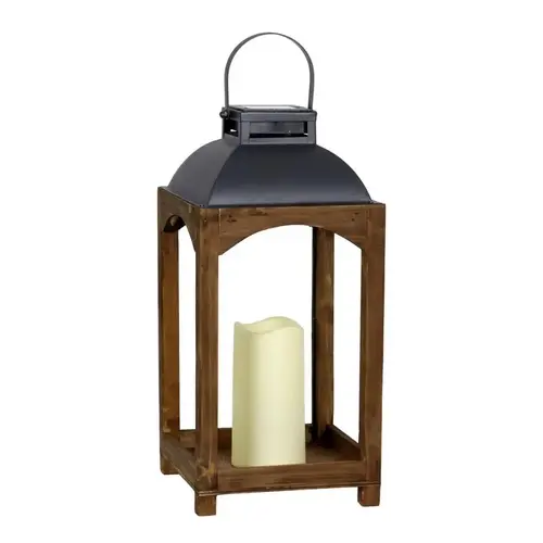 SLR LATRN W/ CANDLE 22"H - pack of 2