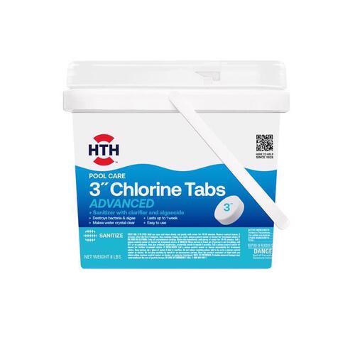 Chlorinating Chemicals Pool Care Tablet 8 lb