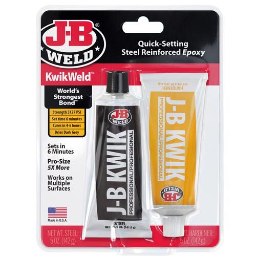 J-B Weld 8271 Automotive Adhesive KwikWeld High Strength Paste 10 oz