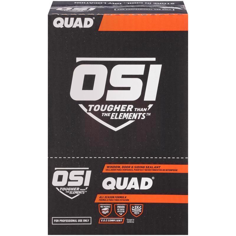 OSI 1637251 Advanced Formula Sealant, Gray 517, 7 days Curing, 20 to 100 deg F, 10 oz Cartridge