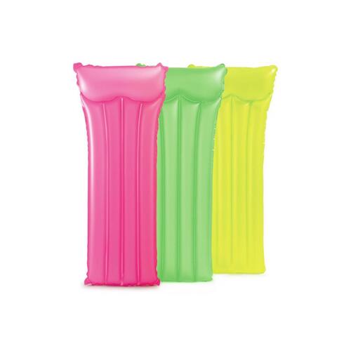 Neon Frost Floating Mats Assorted 72" X 30" Deflated