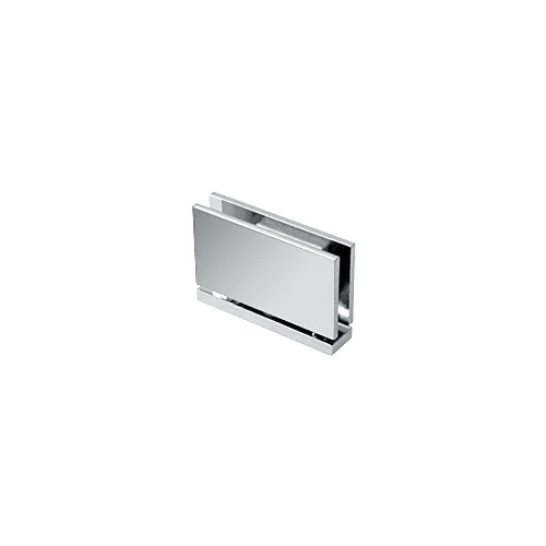 CRL CAR01CH Polished Chrome Cardiff Series Top or Bottom Mount Hinge