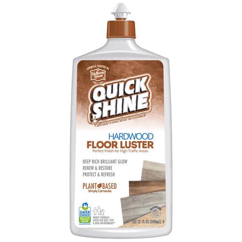 Hardwood Floor Luster Quick Shine No Scent Liquid 27 oz