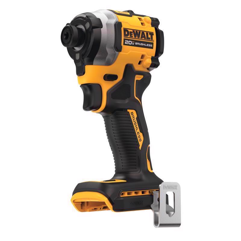 DEWALT DCF850B Atomic Impact Driver, Tool Only, 20 V, 1/4 in Drive, Hex Drive, 3800 ipm, 3250 rpm Speed