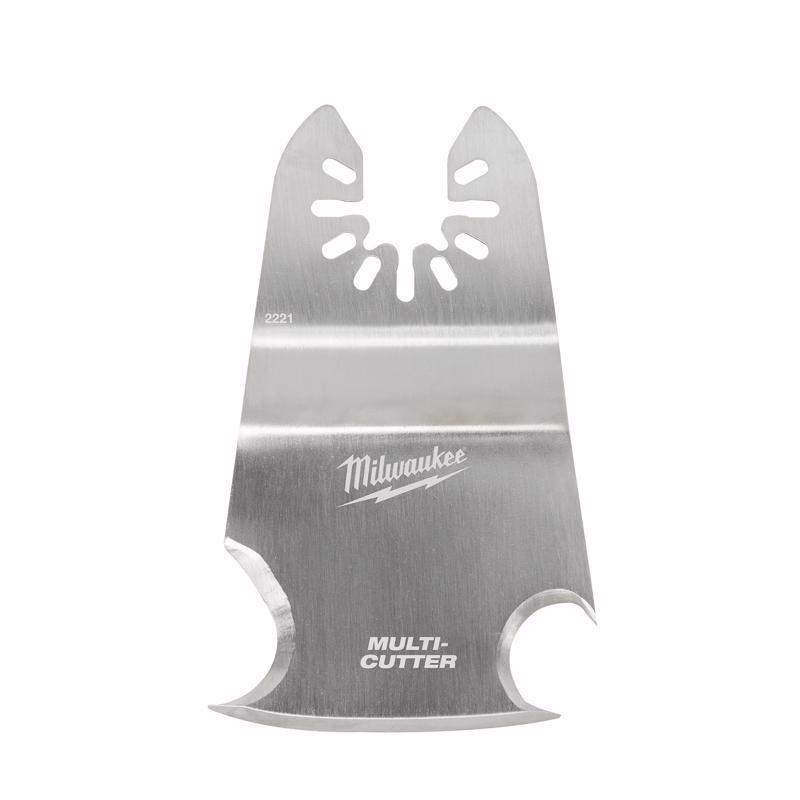 Milwaukee 49-25-2221 3-in-1 Multi-Cutter Scraper Blade, 2 in, 1-5/8 in D Cutting, Stainless Steel