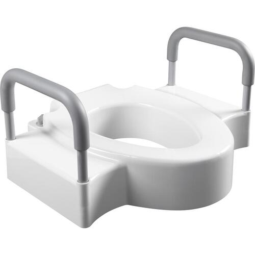 Toilet Riser Clean Shield White Polypropylene Gloss