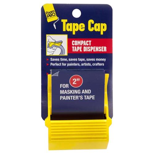 Tape Cutter 5.25" W X 5.25 each L Yellow Yellow