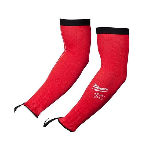 Cut-Resistant Arm Sleeve Red Red
