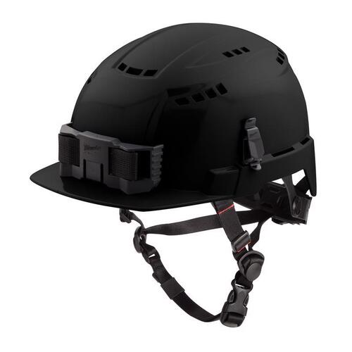 Safety Helmet Ratchet Type II Class C Black Vented Black