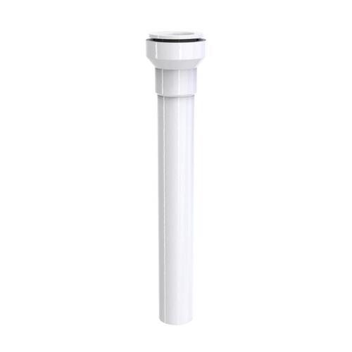 Keeney 40-12IPK Extension Tube Insta Plumb 1-1/2" D X 12" L Plastic White