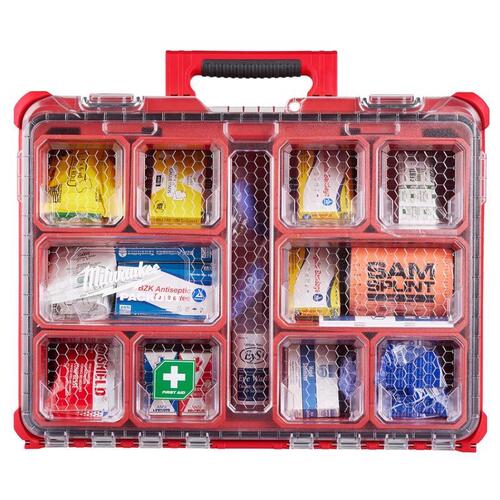 First Aid Kit Packout Red Multicolored