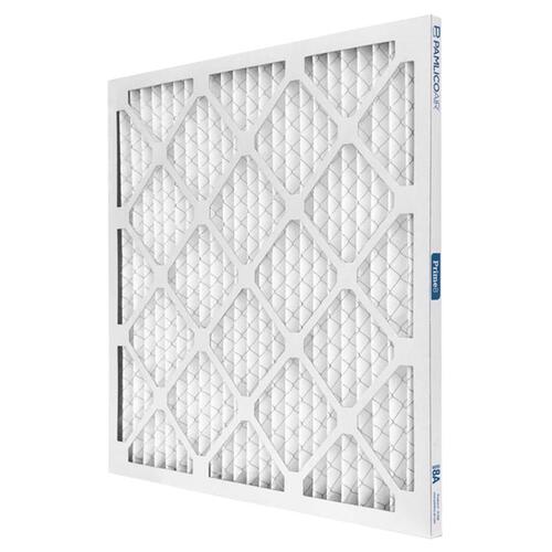 Air Filter 18" W X 20" H X 1" D Pleated 8 MERV Pleated - pack of 12