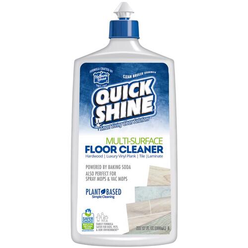 Multi-Surface Floor Cleaner Quick Shine Fresh Scent Liquid 27 oz