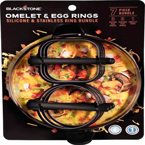 7PC Egg/Omelet Ring Kit